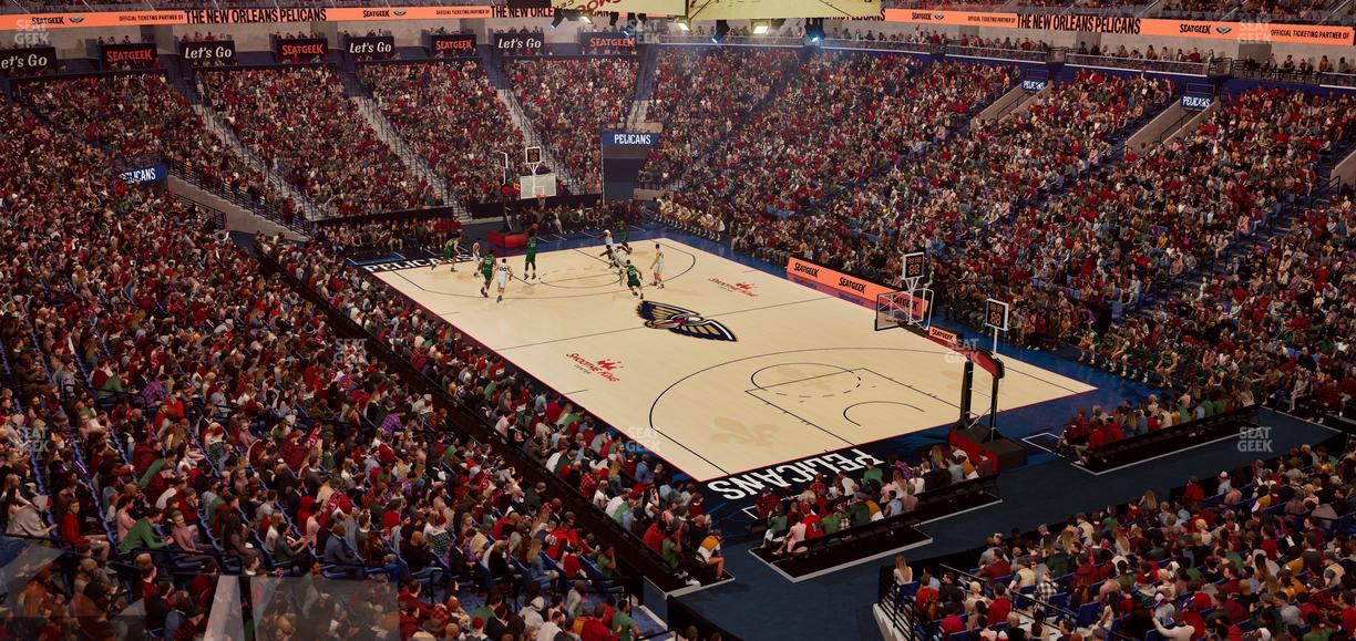 Smoothie King Center - Section Suite 255 Seat View