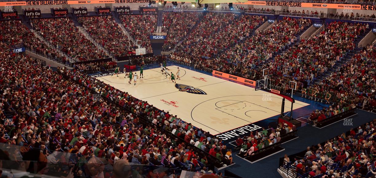 Smoothie King Center - Section Suite 256 Seat View