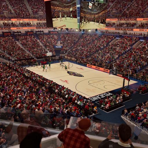 Smoothie King Center - Section Suite 256 Seat View