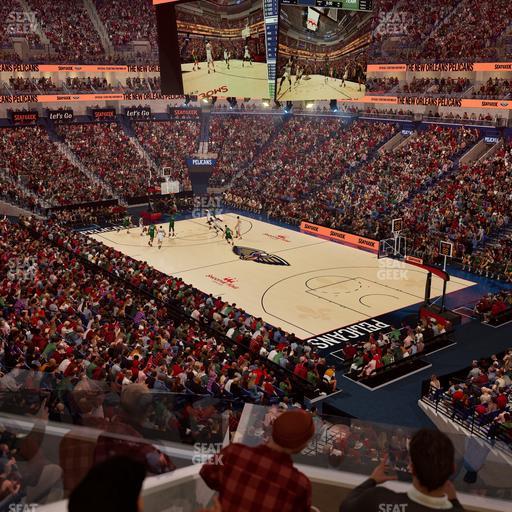 Smoothie King Center - Section Suite 256 Seat View