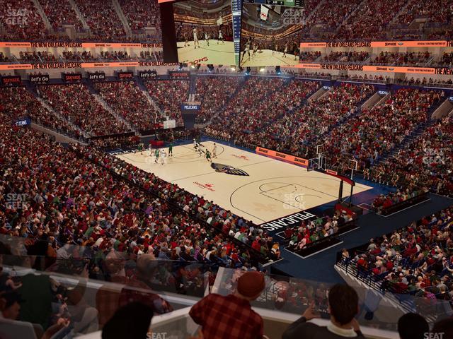 Smoothie King Center - Section Suite 256 Seat View Smoothie King Center - Section Suite 256 Seat View