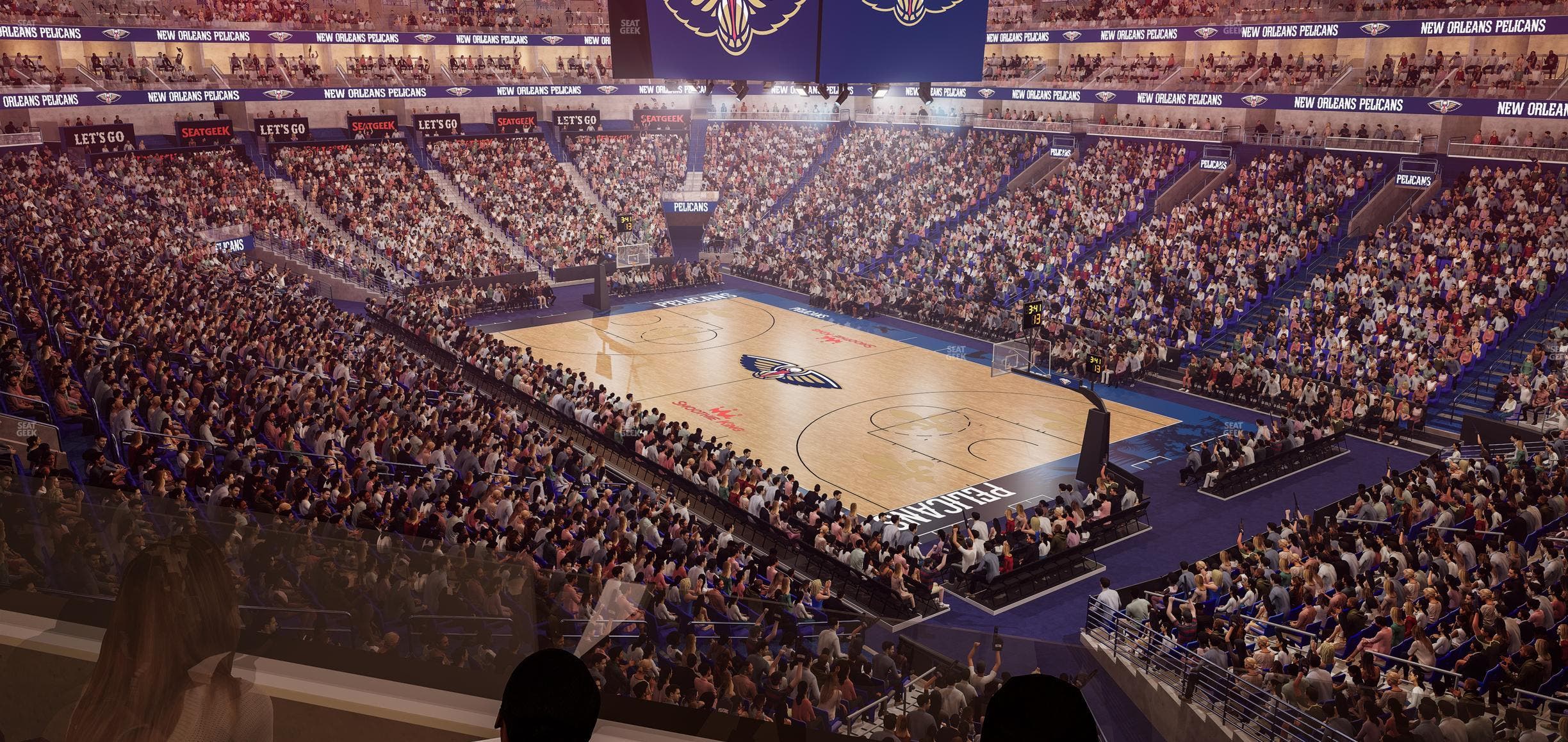 Smoothie King Center - Section Suite 256 Seat View