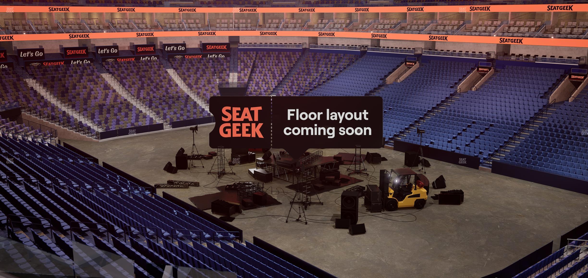 Smoothie King Center - Section Suite 257 Seat View