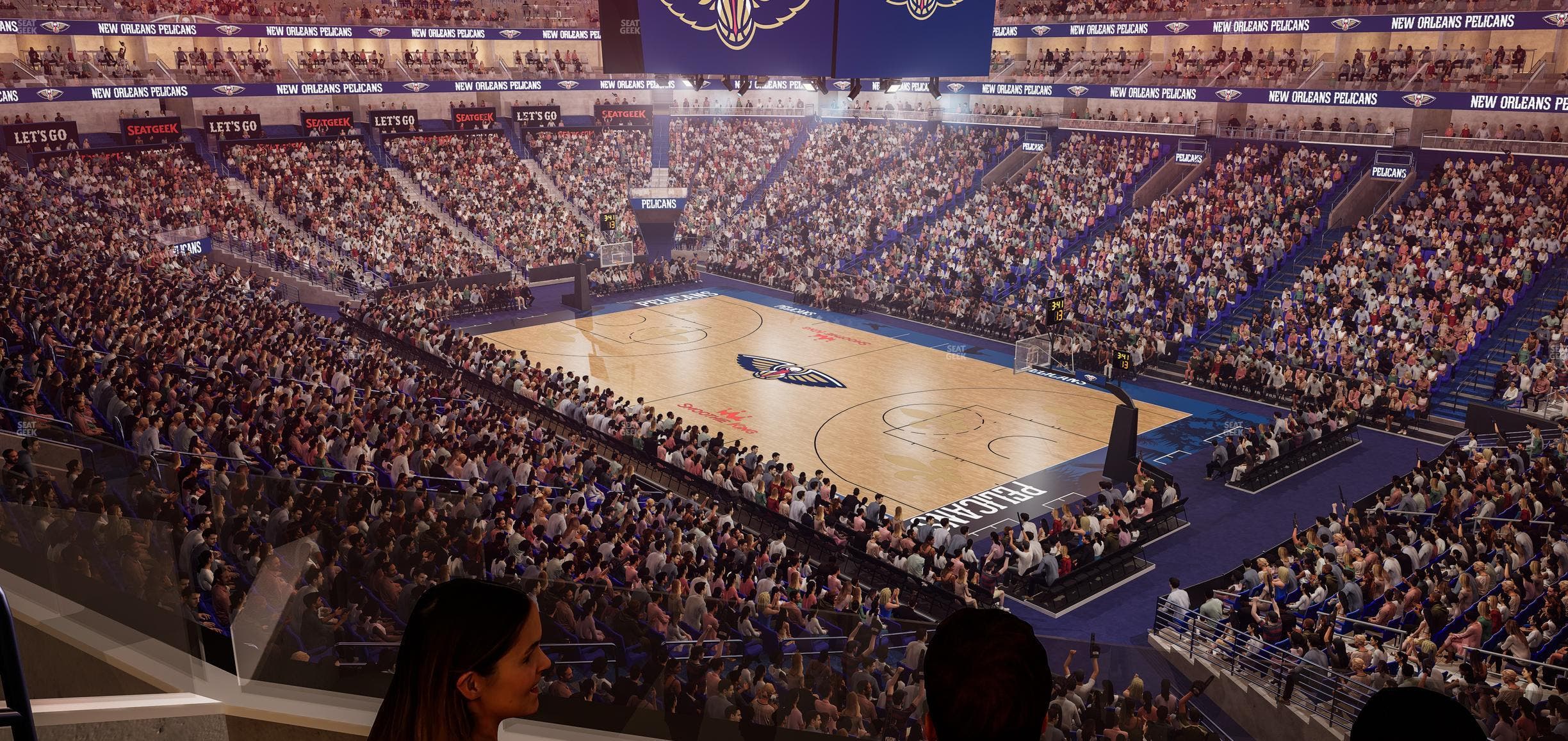 Smoothie King Center - Section Suite 257 Seat View