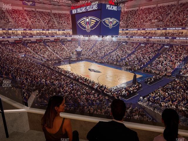 Smoothie King Center - Section Suite 257 Seat View