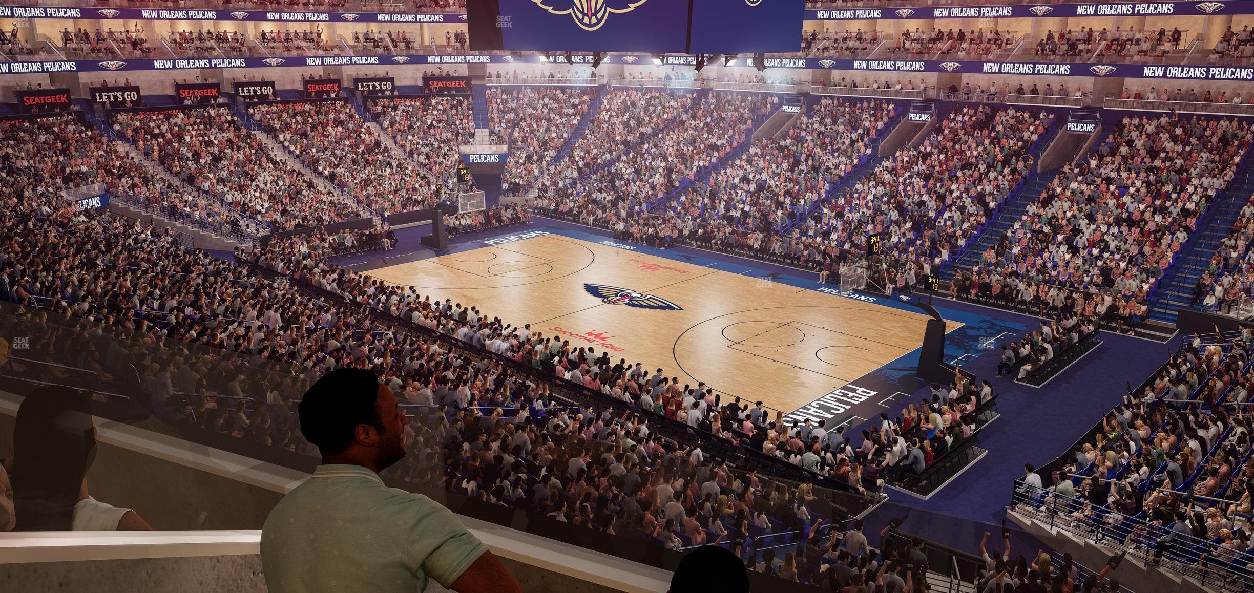 Smoothie King Center - Section Suite 258 Seat View