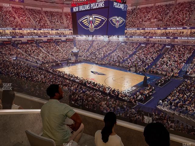 Smoothie King Center - Section Suite 258 Seat View