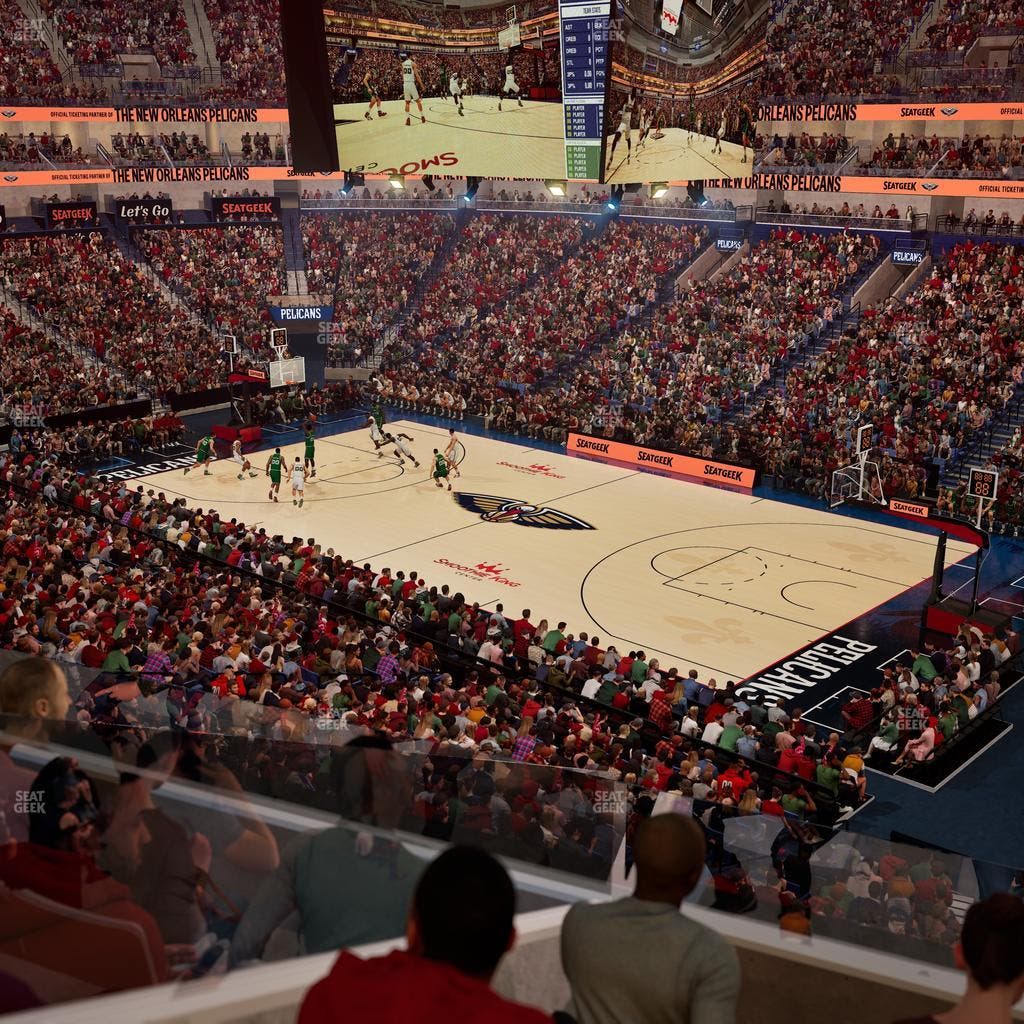 Smoothie King Center - Section Suite 258 Seat View