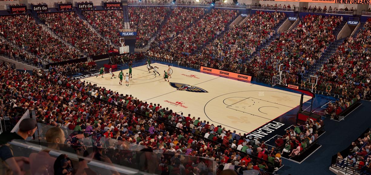 Smoothie King Center - Section Suite 258 Seat View