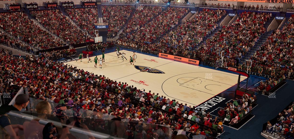 Smoothie King Center - Section Suite 258 Seat View