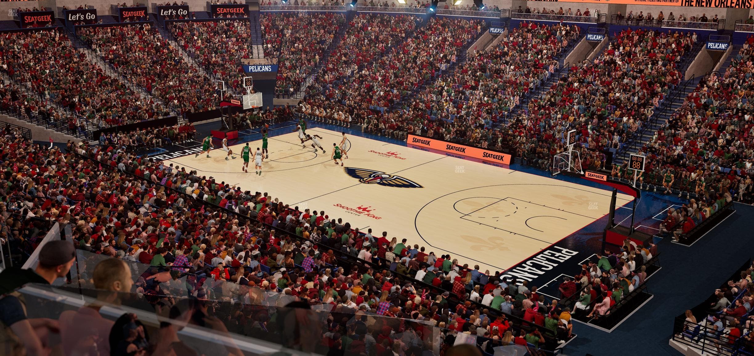 Smoothie King Center - Section Suite 258 Seat View