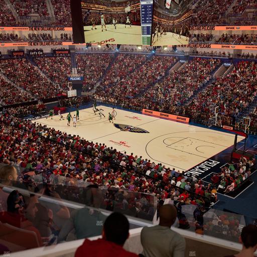 Smoothie King Center - Section Suite 258 Seat View