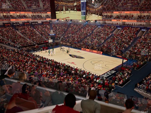 Smoothie King Center - Section Suite 258 Seat View Smoothie King Center - Section Suite 258 Seat View