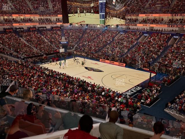 Smoothie King Center - Section Suite 258 Seat View