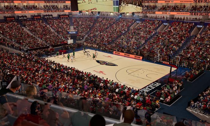 Smoothie King Center - Section Suite 258 Seat View