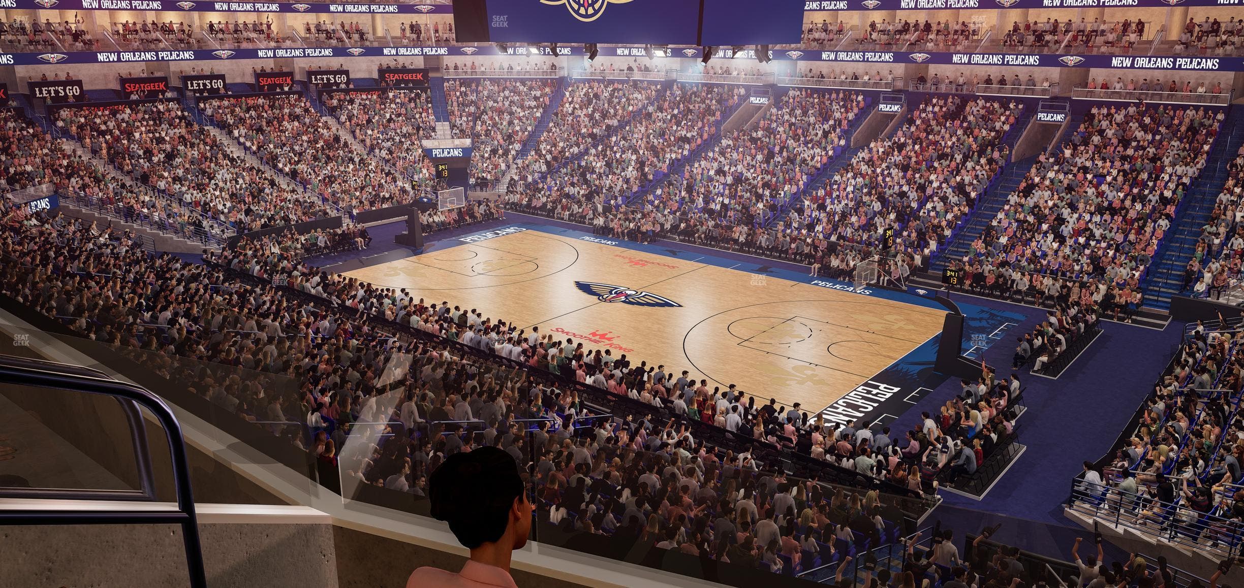 Smoothie King Center - Section Suite 259 Seat View
