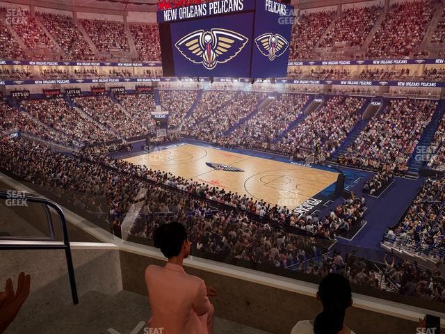 Smoothie King Center - Section Suite 259 Seat View