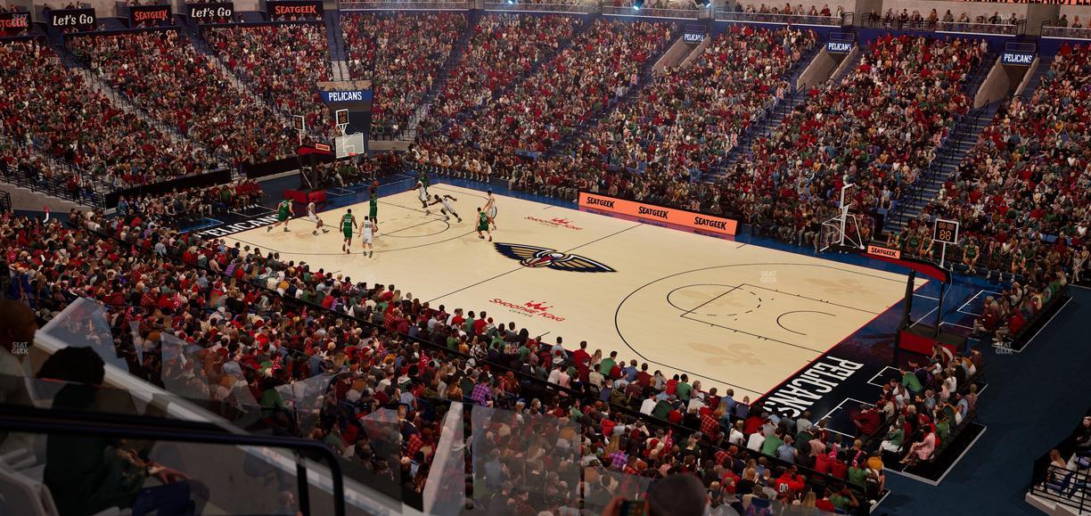 Smoothie King Center - Section Suite 259 Seat View