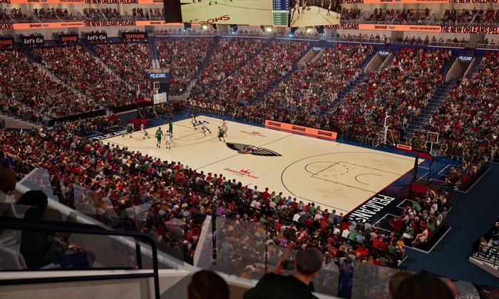 Smoothie King Center - Section Suite 259 Seat View