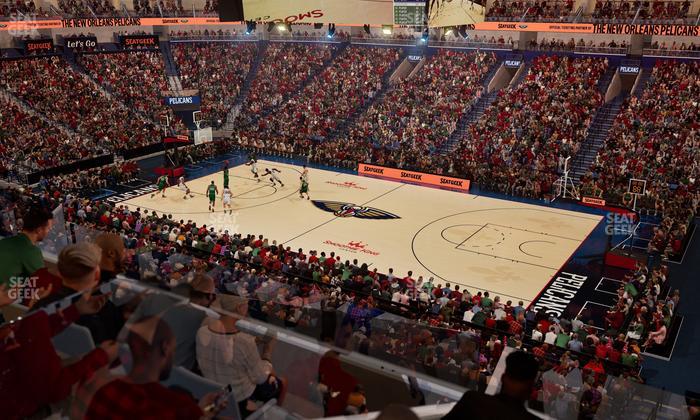 Smoothie King Center - Section Suite 260 Seat View