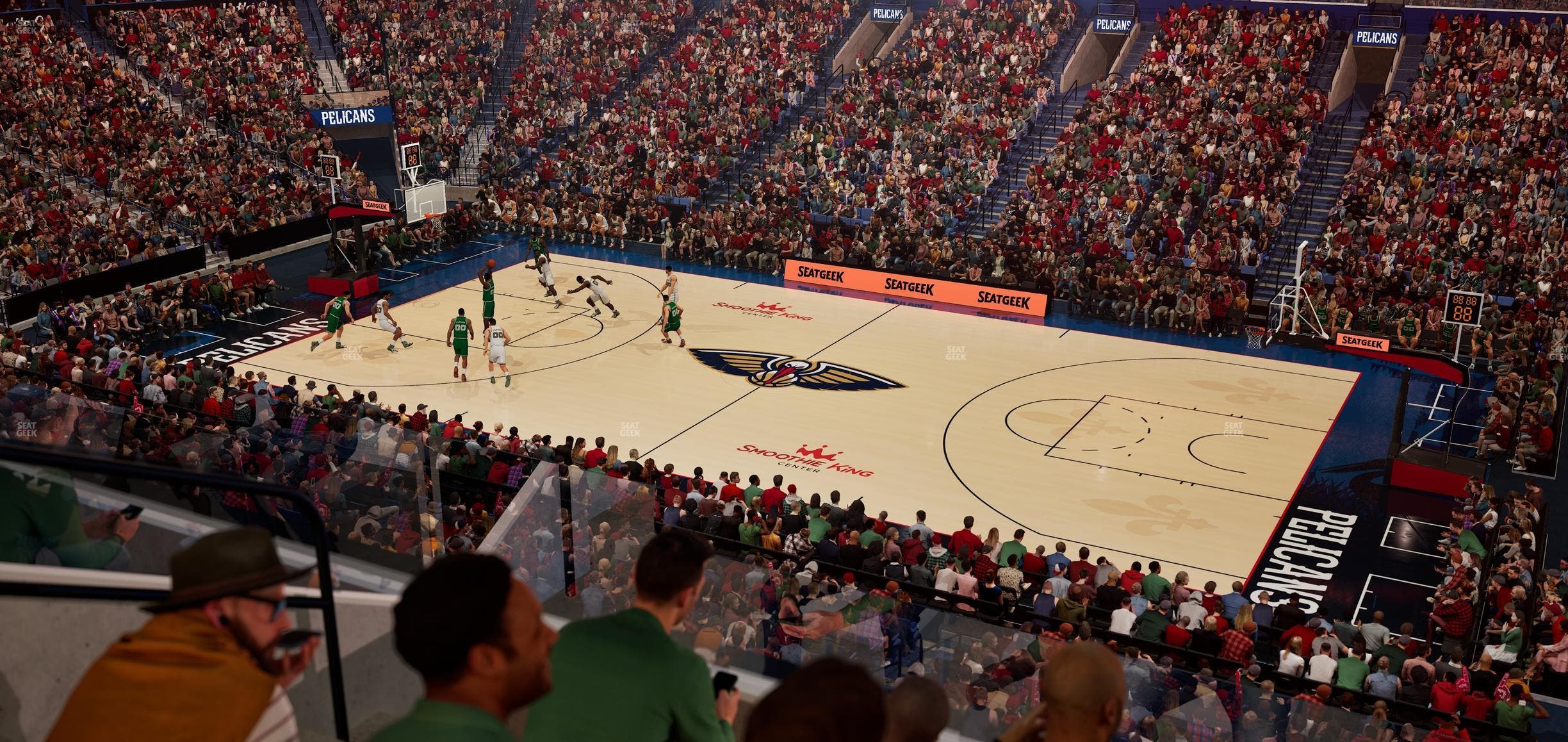 Smoothie King Center - Section Suite 261 Seat View