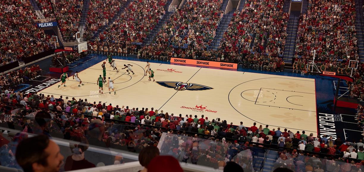 Smoothie King Center - Section Suite 262 Seat View