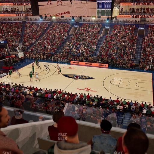 Smoothie King Center - Section Suite 262 Seat View