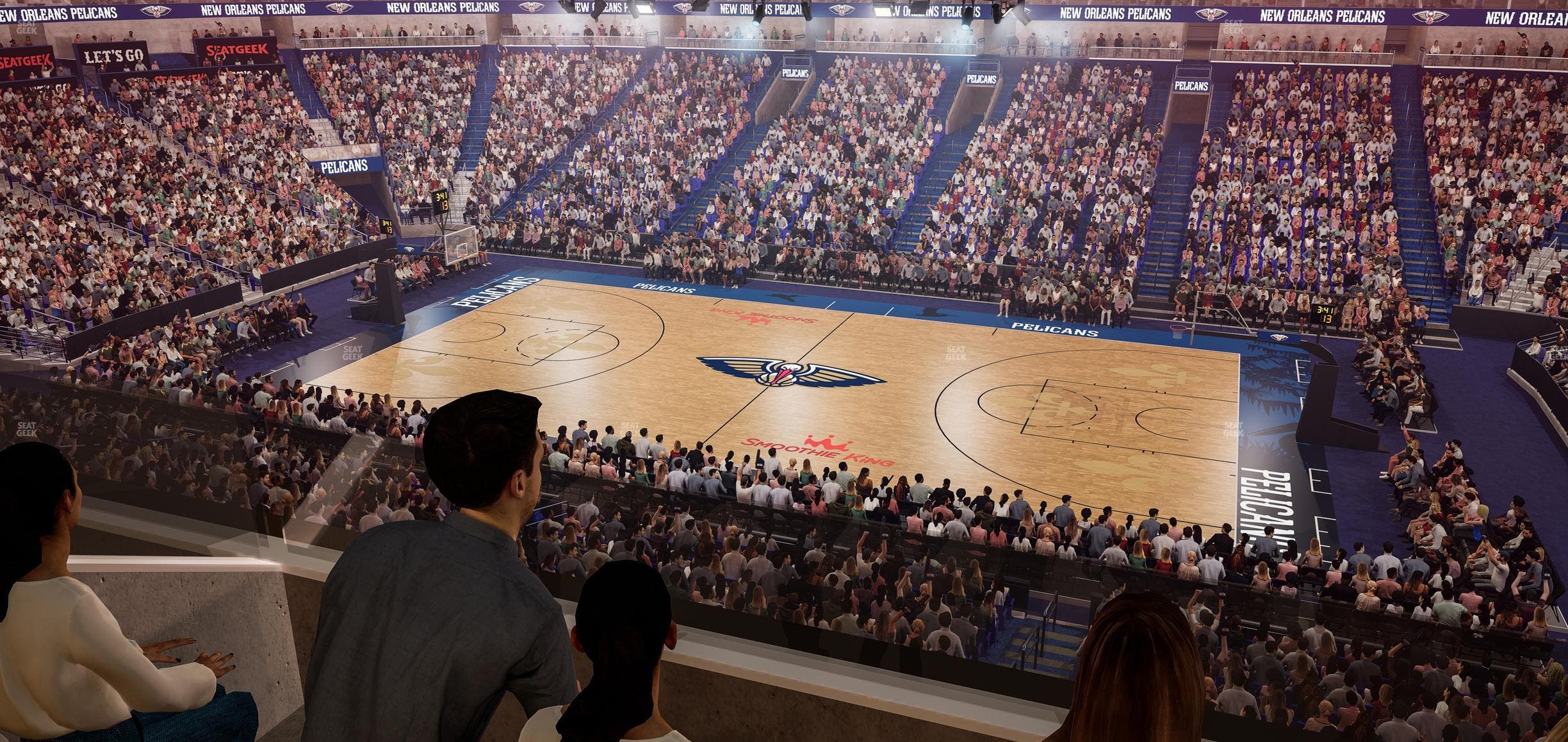Smoothie King Center - Section Suite 262 Seat View