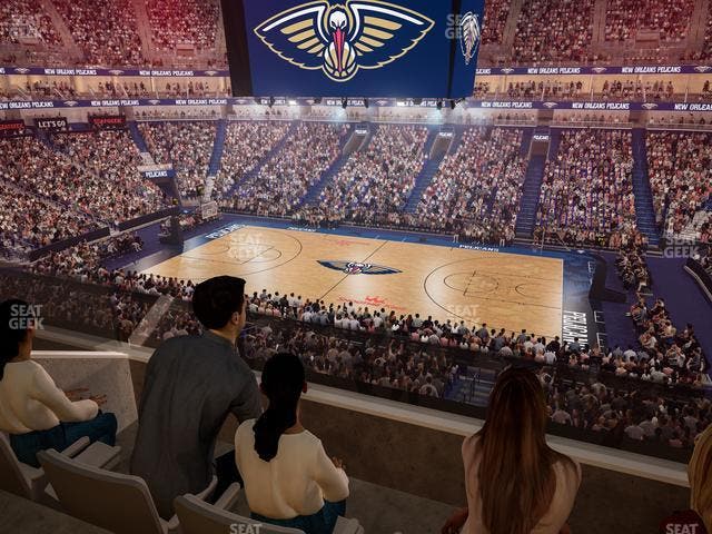 Smoothie King Center - Section Suite 262 Seat View
