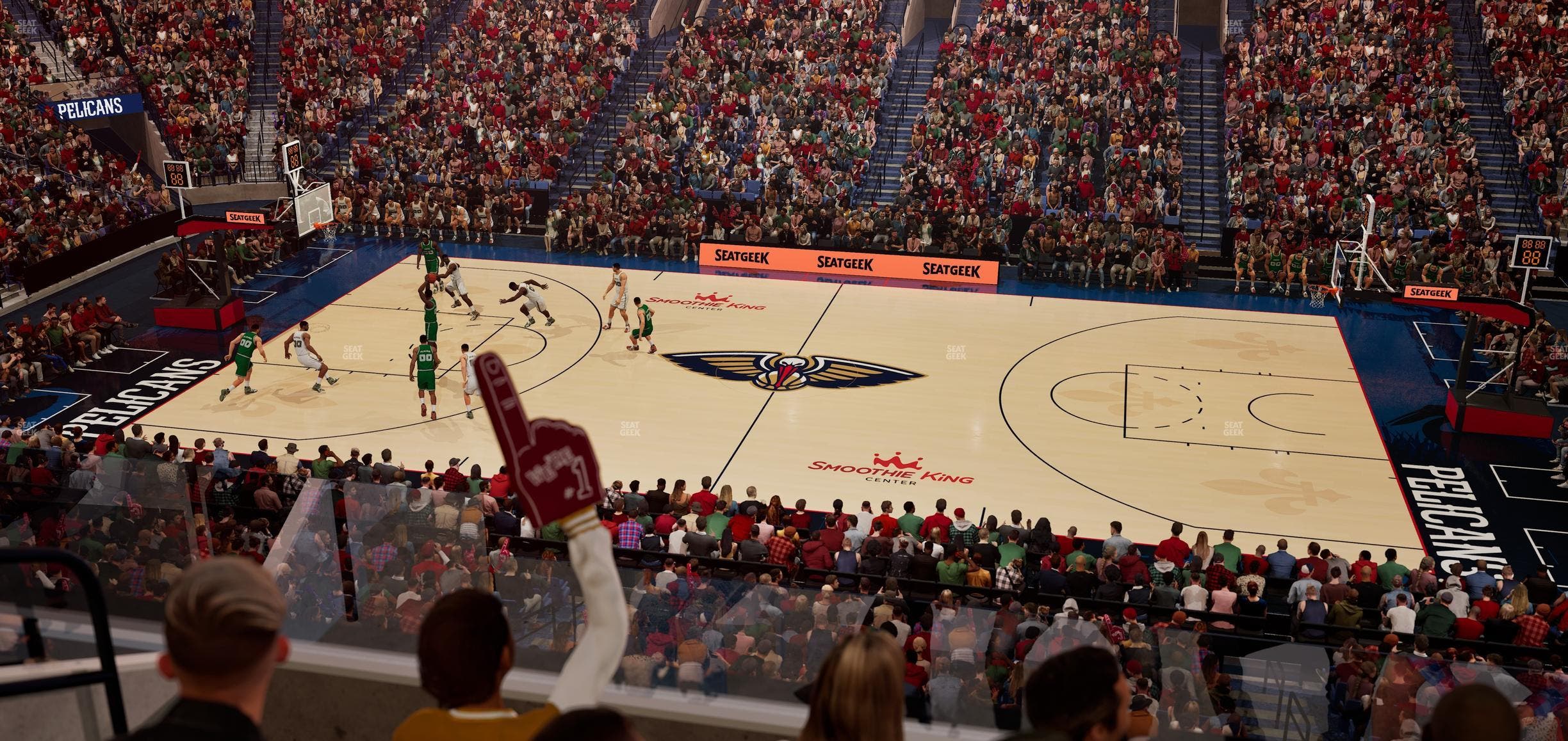Smoothie King Center - Section Suite 263 Seat View