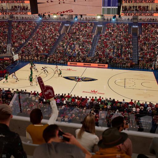 Smoothie King Center - Section Suite 263 Seat View
