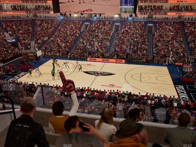 Smoothie King Center - Section Suite 263 Seat View