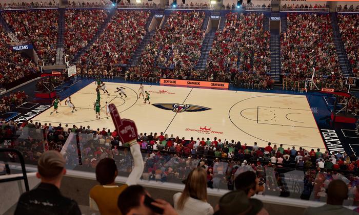 Smoothie King Center - Section Suite 263 Seat View