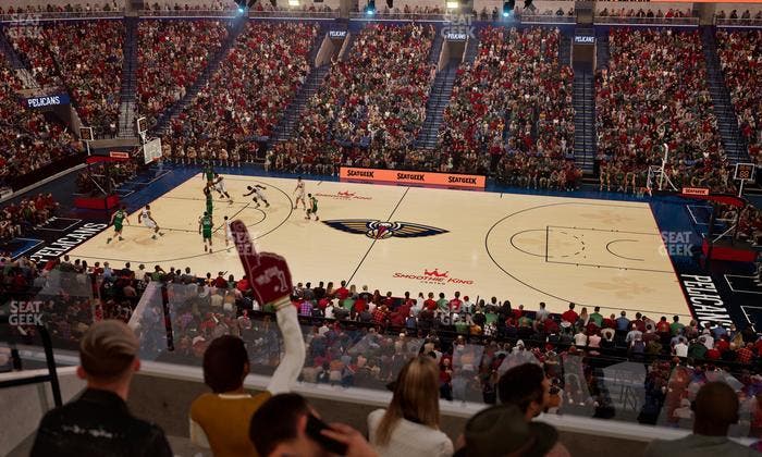 Smoothie King Center - Section Suite 263 Seat View