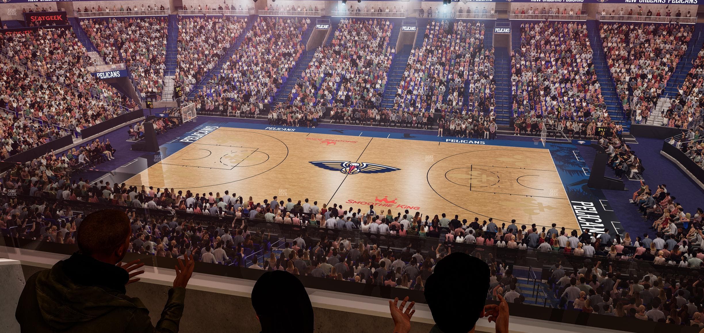 Smoothie King Center - Section Suite 263 Seat View
