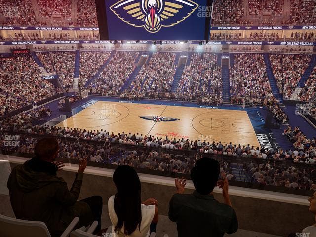 Smoothie King Center - Section Suite 263 Seat View