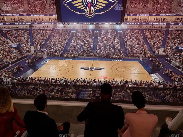Smoothie King Center - Section Suite 264 Seat View
