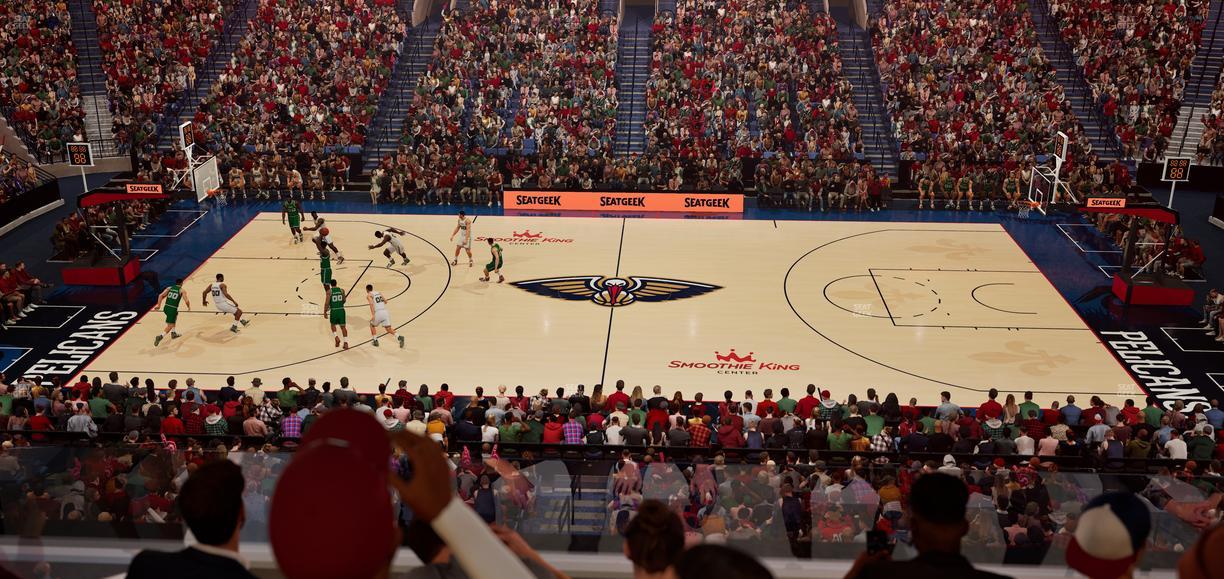Smoothie King Center - Section Suite 264 Seat View