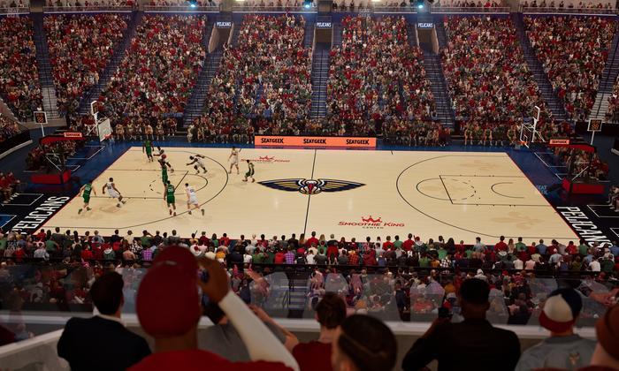 Smoothie King Center - Section Suite 264 Seat View