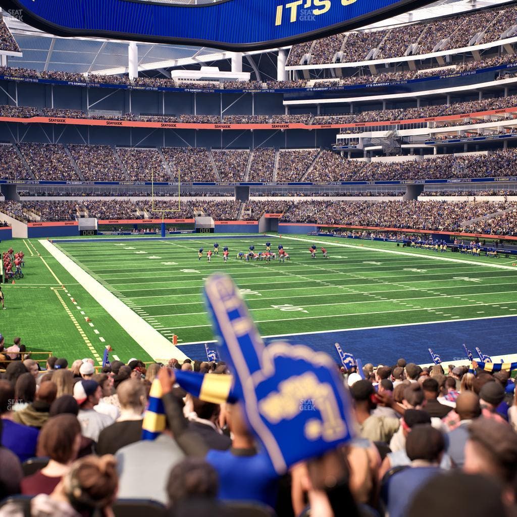 SoFi Stadium - Section 100 Seat View