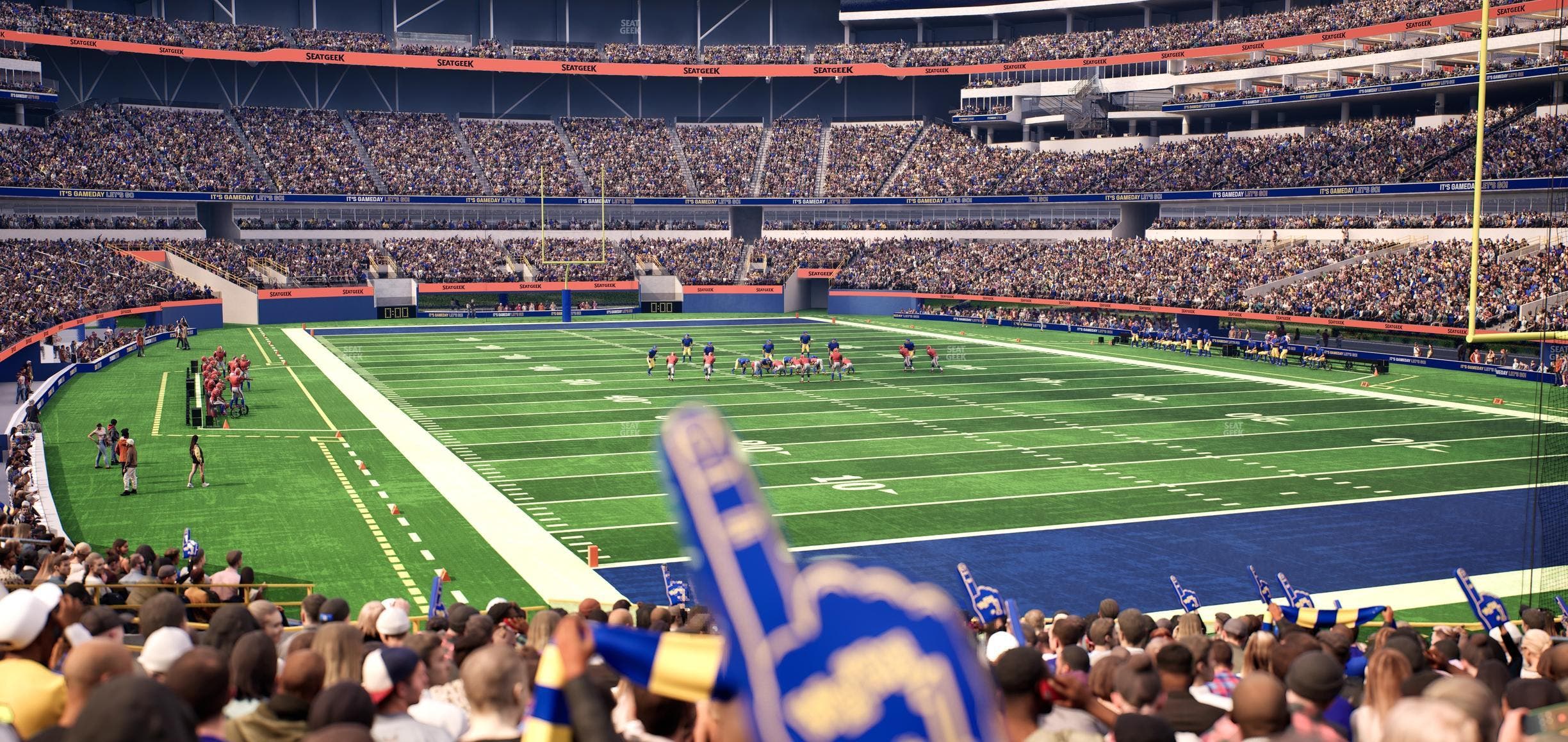 SoFi Stadium - Section 100 Seat View