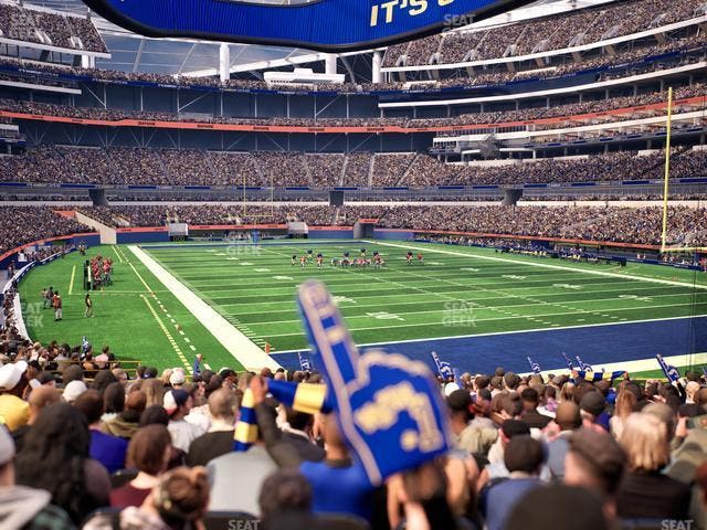 SoFi Stadium - Section 100 Seat View