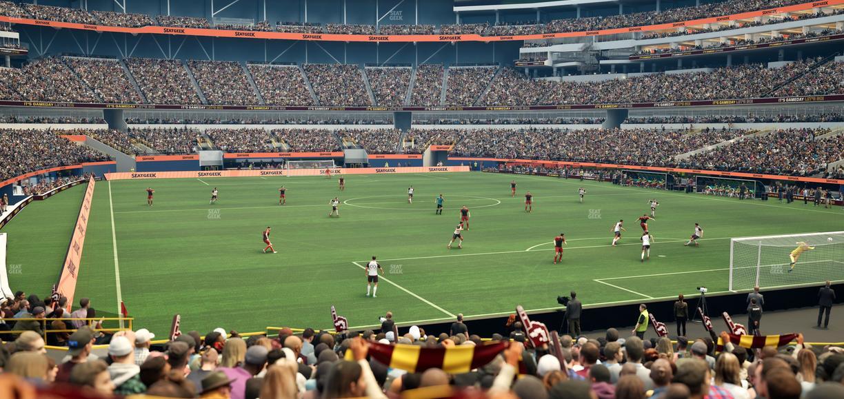 SoFi Stadium - Section 100 Seat View