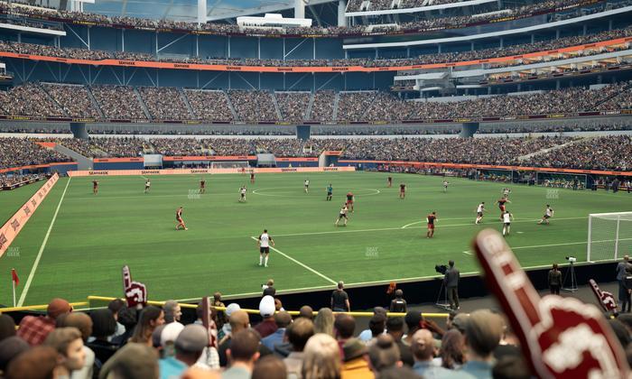 SoFi Stadium - Section 100 Seat View