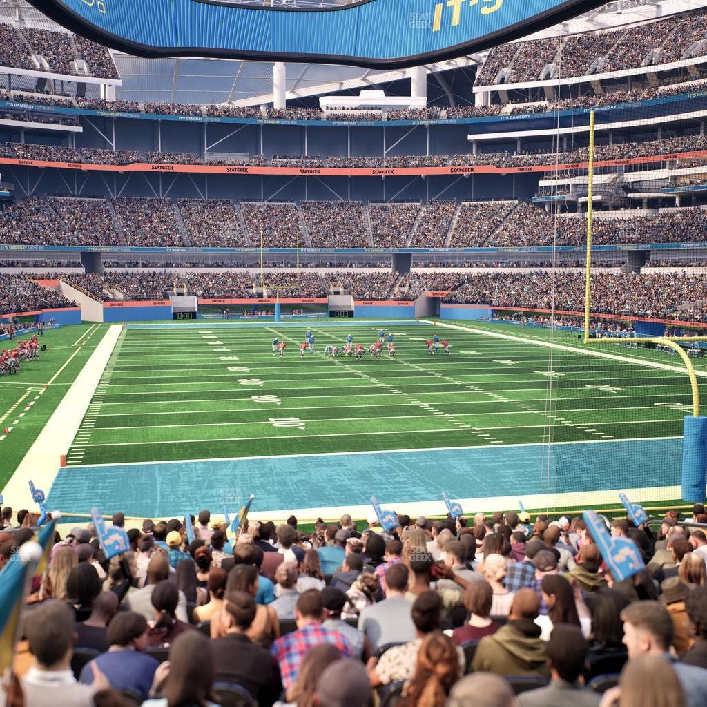 SoFi Stadium - Section 101 Wc Seat View