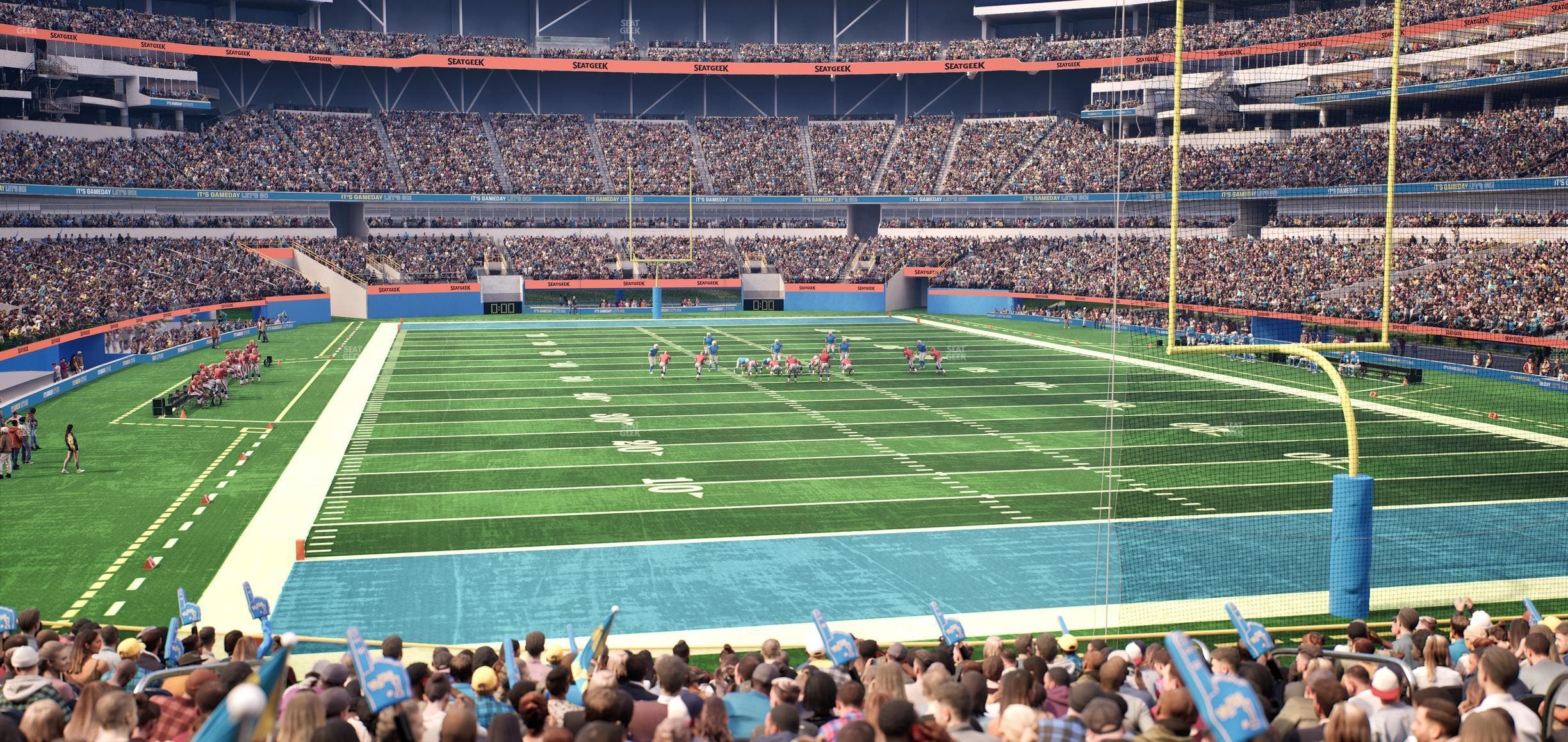 SoFi Stadium - Section 101 Wc Seat View