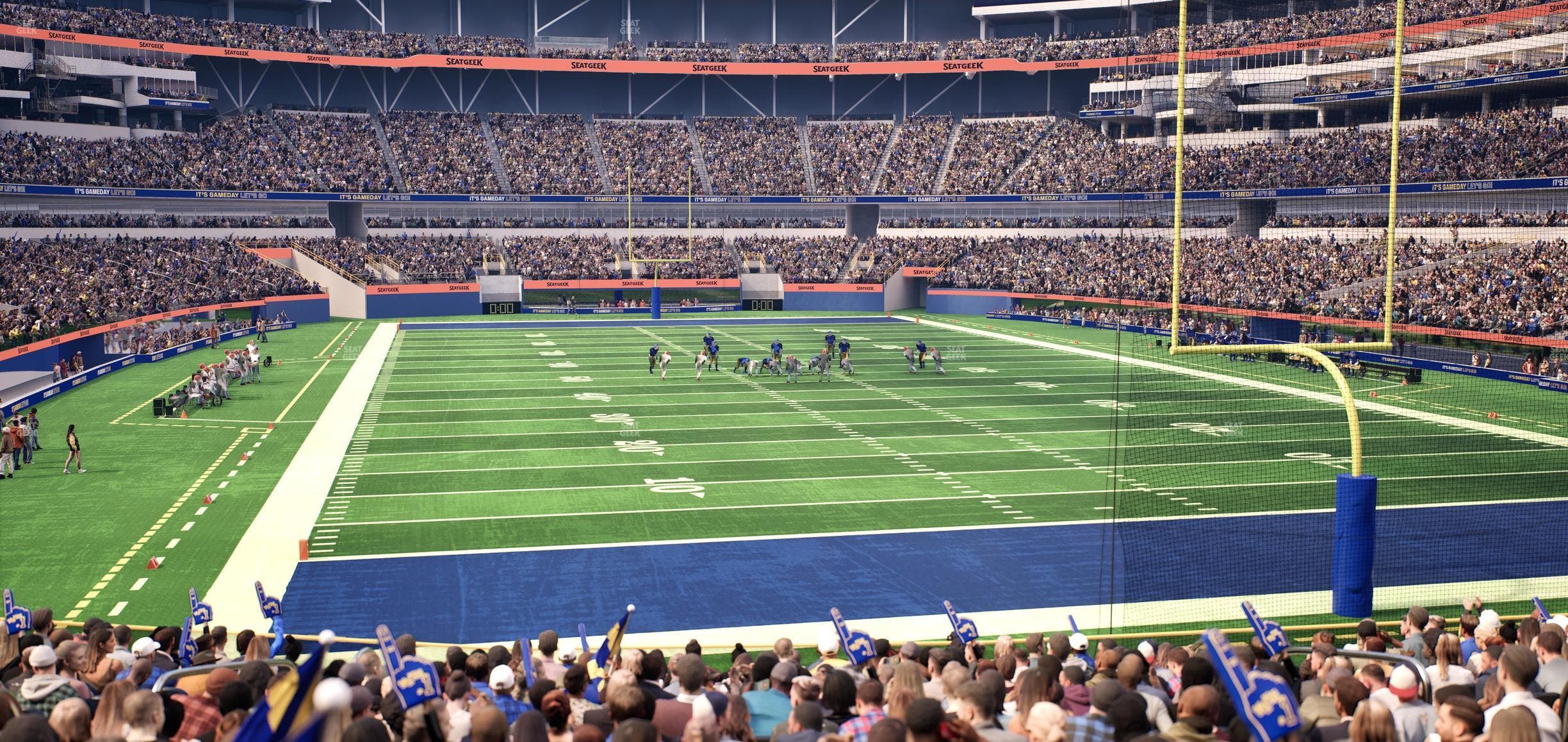 SoFi Stadium - Section 101 Wc Seat View