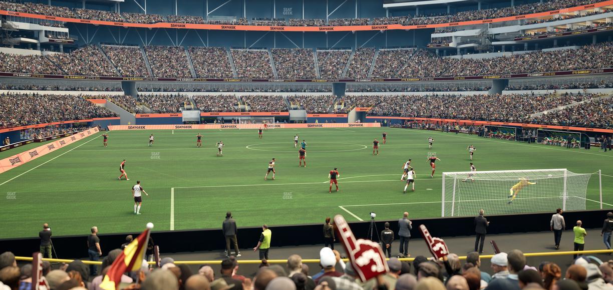 SoFi Stadium - Section 101 Seat View