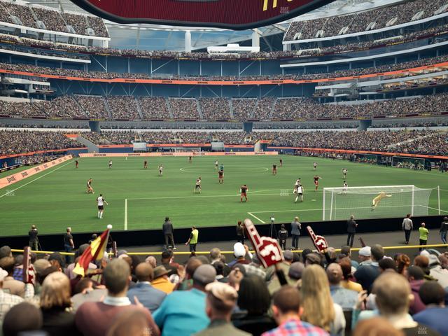 SoFi Stadium - Section 101 Seat View