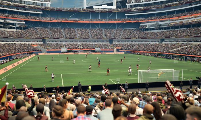 SoFi Stadium - Section 101 Seat View